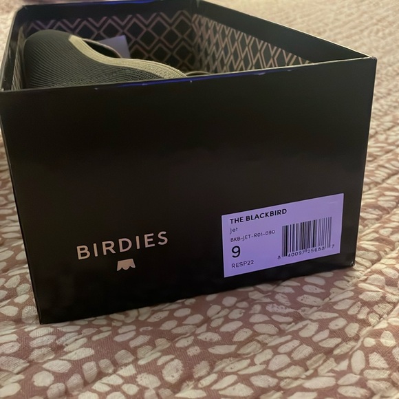 Birdies Blackbird Jet Flats Size 9 knit career casual preloved, EUC - Picture 4 of 5